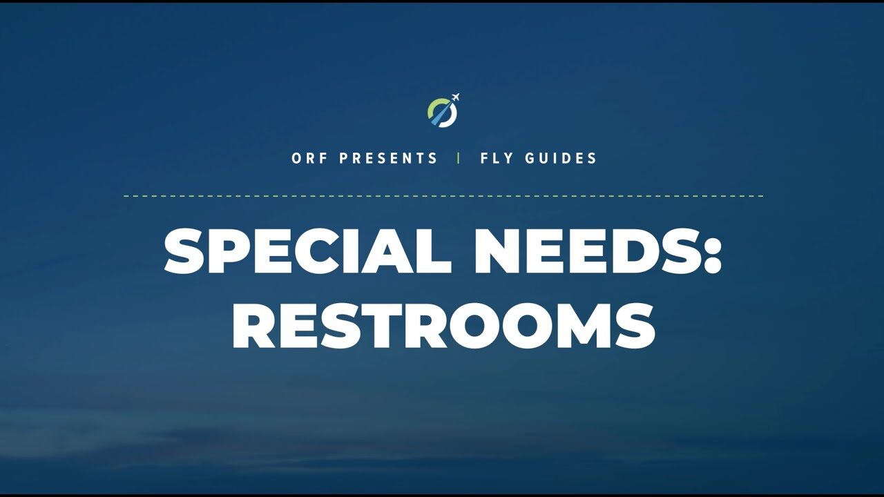 Need Restroom Fly Guides - Norfolk International Airport